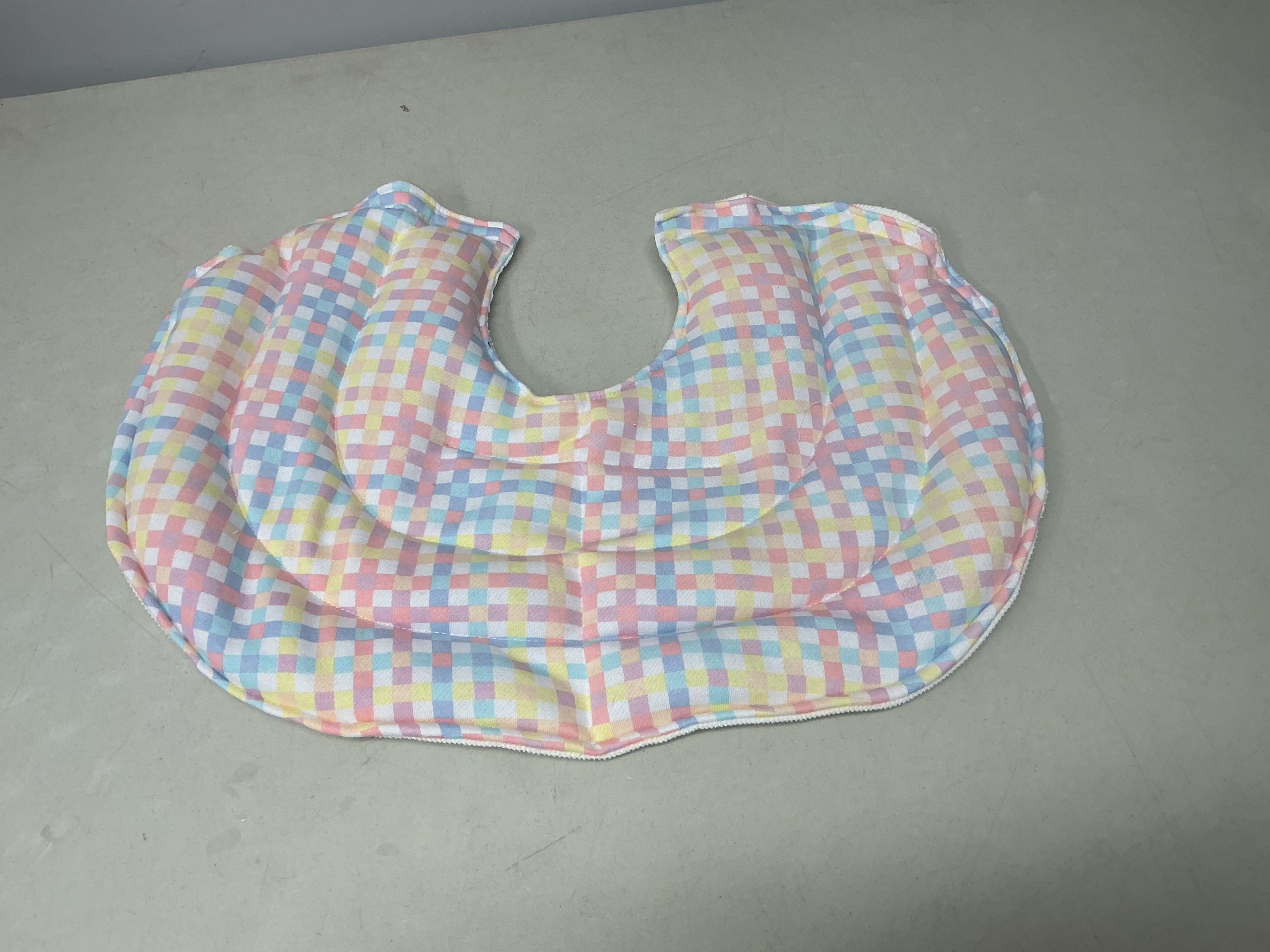 Wheat Bag Shoulder Cape for Adults -coloured checks - Image 4