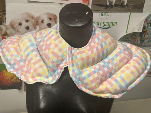 Wheat Bag Shoulder Cape for Adults - coloured checks
