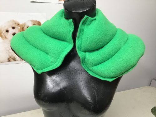 Wheat Bag Shoulder Cape for Adults - for shoulders, neck, Green